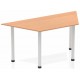 Rayleigh Post Leg Trapezium Table